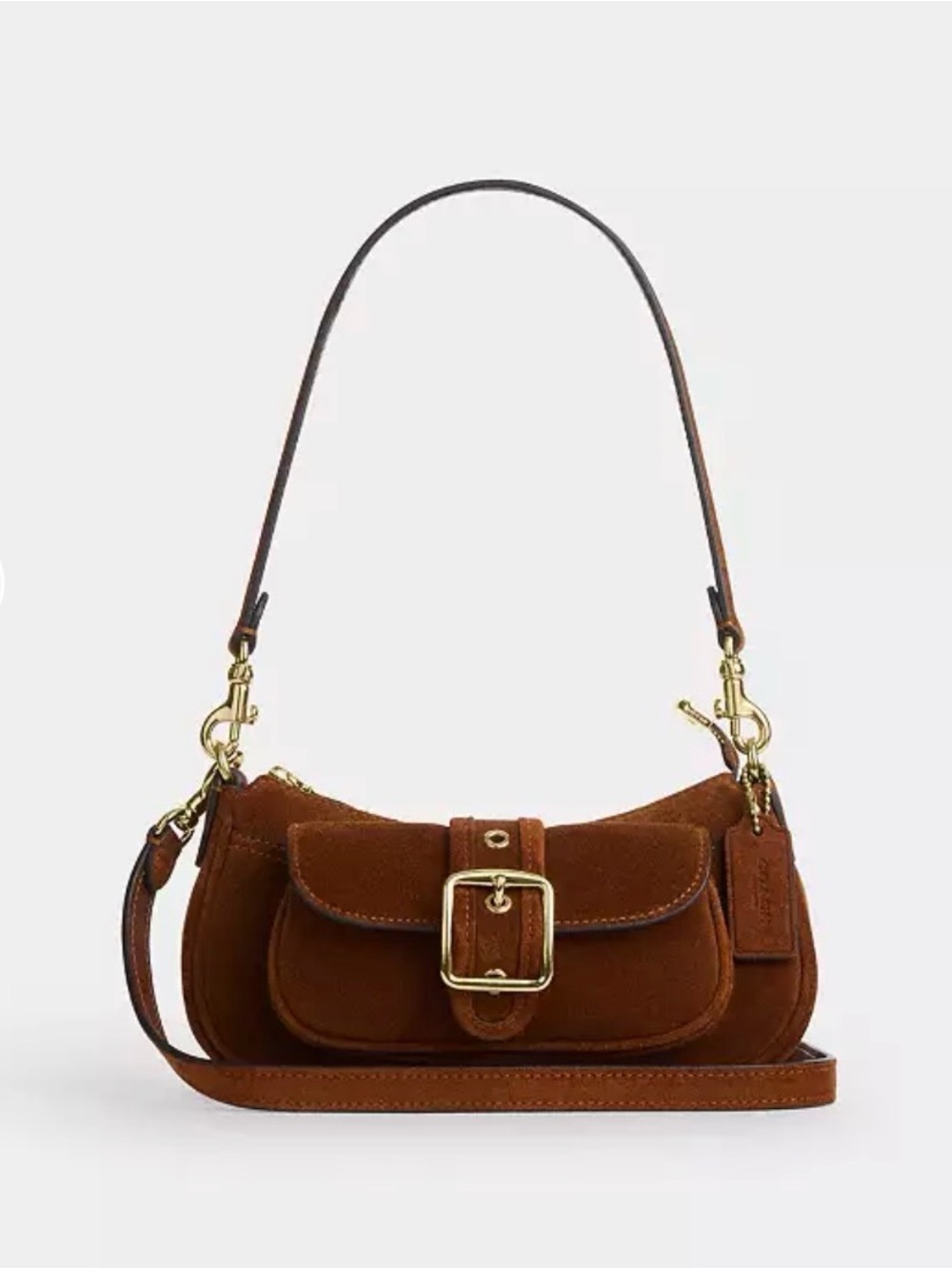 Coach Mini Ashton Suede Crossbody CFA50 NWT - Picture 10 of 11